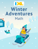 IXL Winter Adventures skill plan - Math 3rd grade