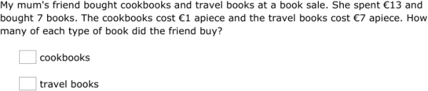 IXL - Guess-and-check word problems (Grade 6 maths practice)