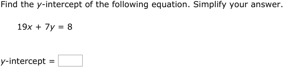 IXL - Standard form: find x- and y-intercepts (Grade 9 maths practice)