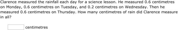 IXL - Add three or more decimals: word problems (Grade 4 maths practice)