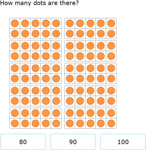 IXL - Count to 100 (Kindergarten maths practice)