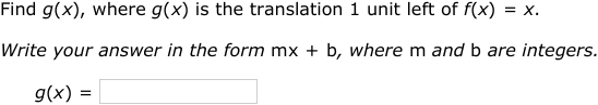 IXL - Transformations of linear functions (Grade 9 maths practice)