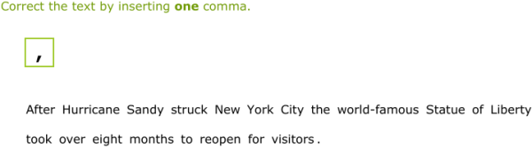 IXL - Commas with compound and complex sentences (Grade 6 English practice)