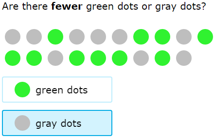 IXL - Fewer and more - compare in a mixed group (Kindergarten maths ...